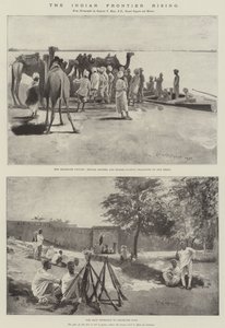 Le soulèvement de la frontière indienne - Henry Charles Seppings Wright
